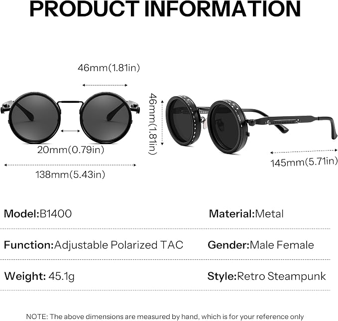Adjustable Polarized  Tinted Sunglasses